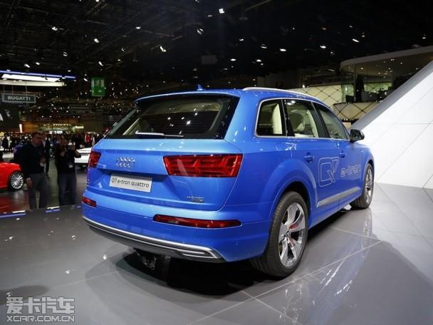 �µ�Q7 e-tron�����߳�չ���� �ͺĸ���