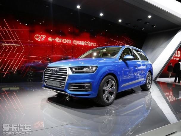 �µ�Q7 e-tron�����߳�չ���� �ͺĸ���