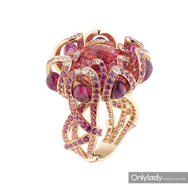 CHAUMET-��������-Hortensia-���򻨸߼��鱦-õ���챦ʯ�����ָ