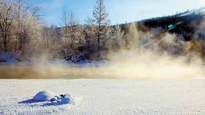 �������˰��뵽������ѩ�ء�