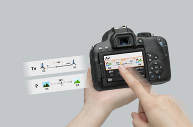 EOS800D��������Ƶ�ͼ�λ��û�����