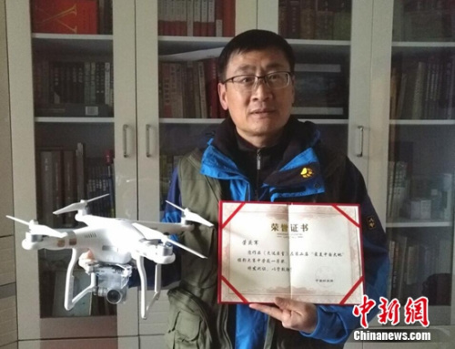 ��ʷ������һ�Ƚ��������������Ƭ����ƷΪ�󽮣�DJI�� ����3�߼���-Phantom 3 Advanced ����2.7K���������˻���