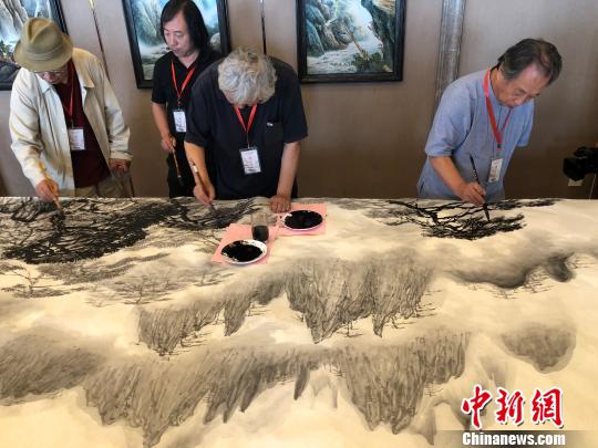 �����Ǻ������ˮī������������ͼ��������� ��