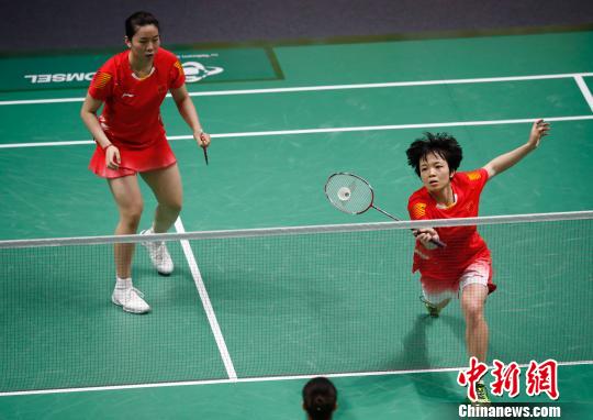 ���˻���ë��Ů����������8��21�վ��У��й�Ů��3��0սʤ̩���ӣ�ͼΪ���峿����һ���������ع� ��